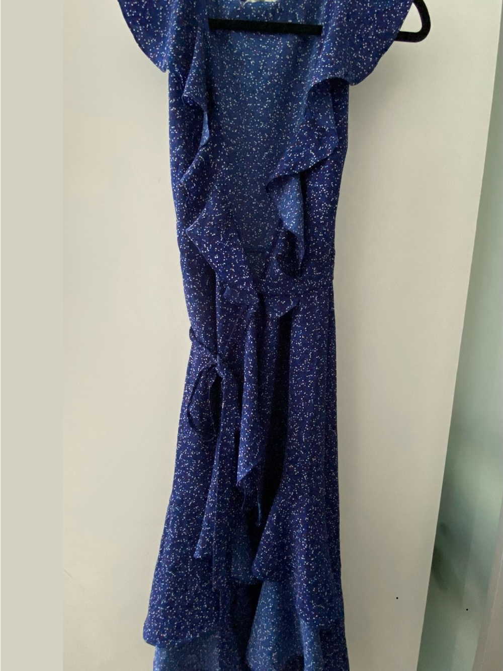 Max Studio Ruffle Wrap Dress - Picture 2 of 2